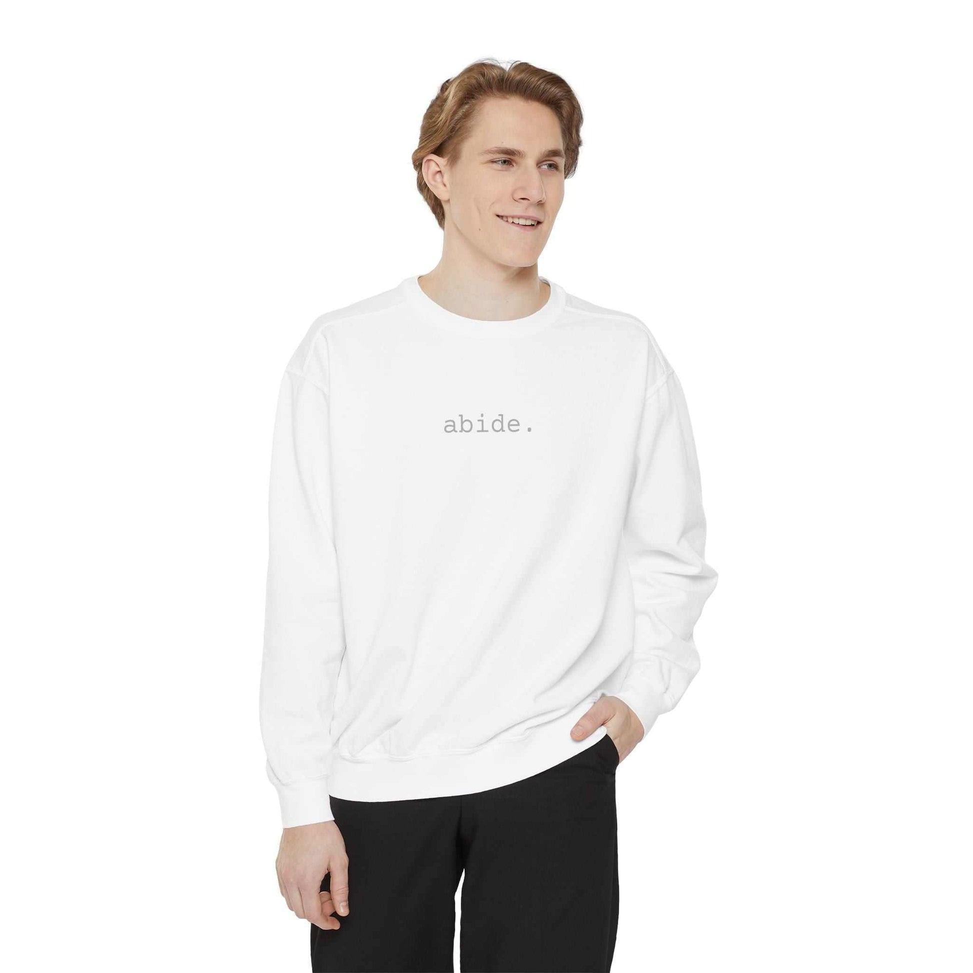 Abide Christian Sweatshirt