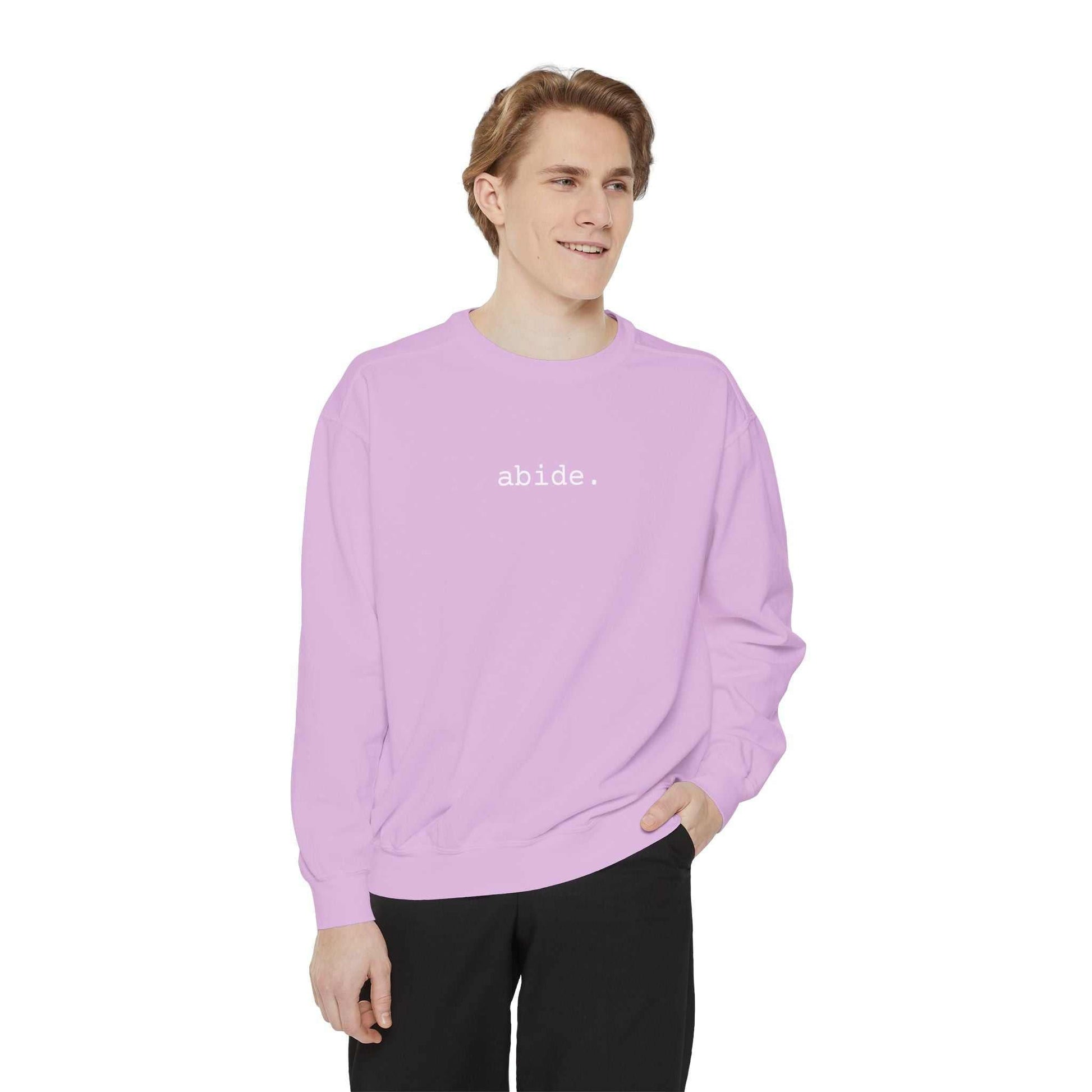 Abide Christian Sweatshirt