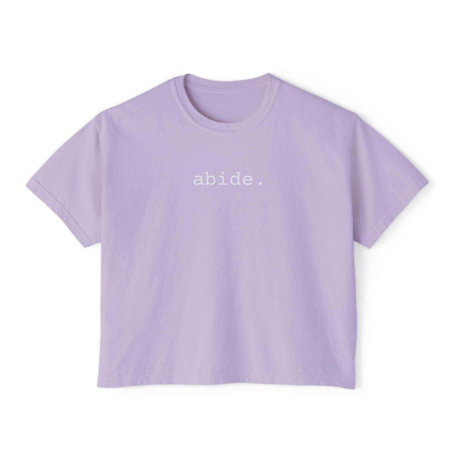 Abide Faith Boxy Tee