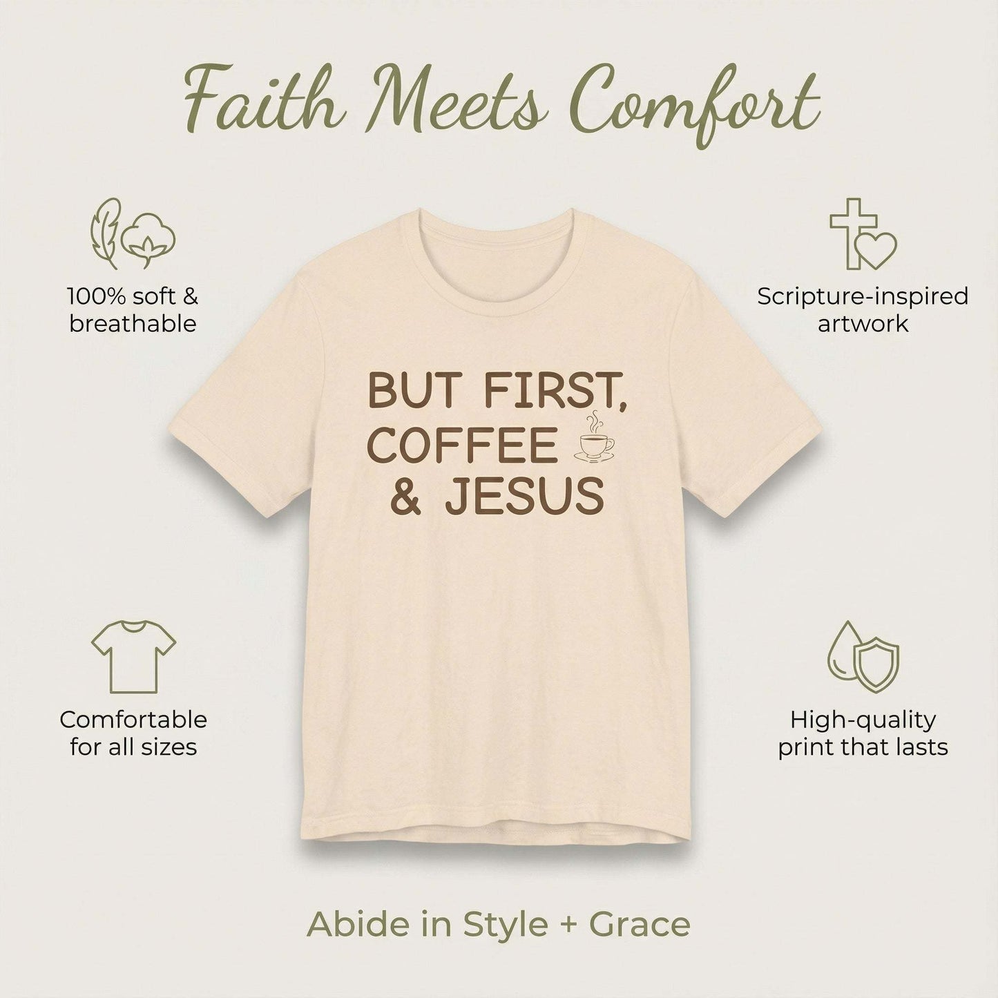 Christian Women’s Faith-Inspired Shirt