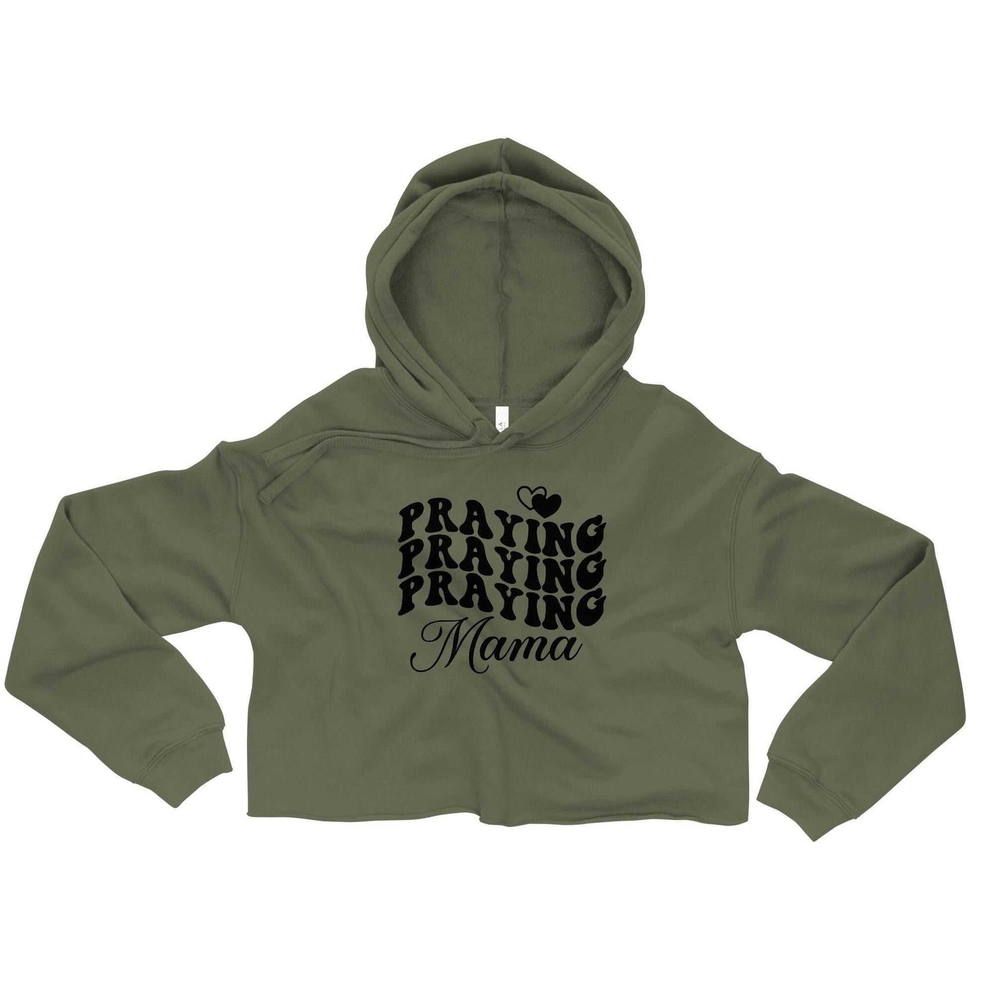 Praying Mama Crop Hoodie
