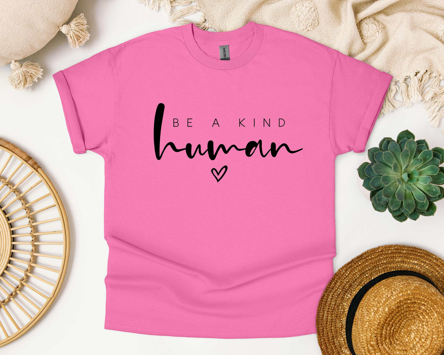 Be Kind Human T-Shirt | Inspirational Graphic Tee