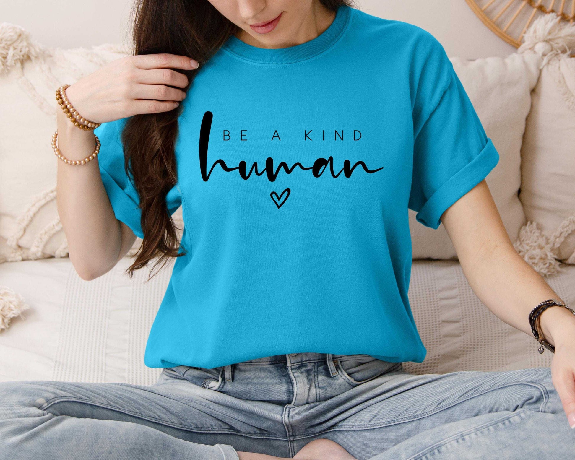 Be Kind Human T-Shirt | Inspirational Graphic Tee