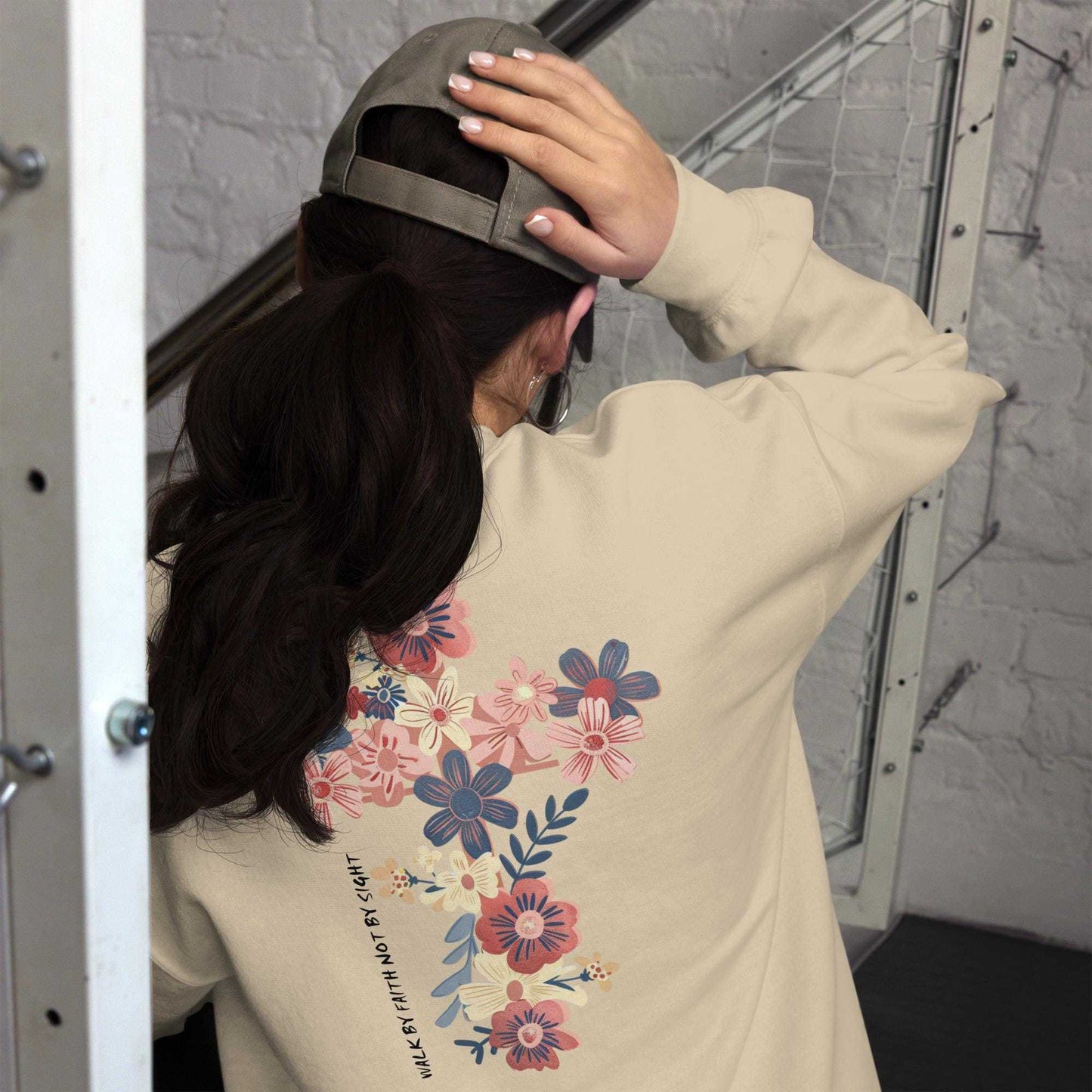 Jesus Is the Light Sweatshirt | Classic Fit Christian Sweatshirt | Faith Based Apparel | Christian Gift