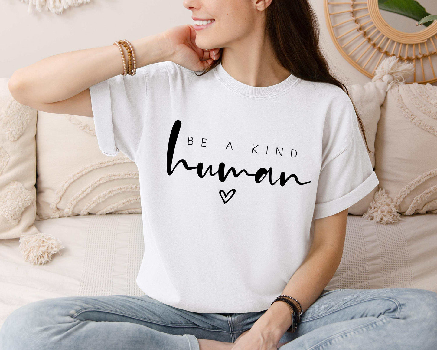 Be Kind Human T-Shirt | Inspirational Graphic Tee
