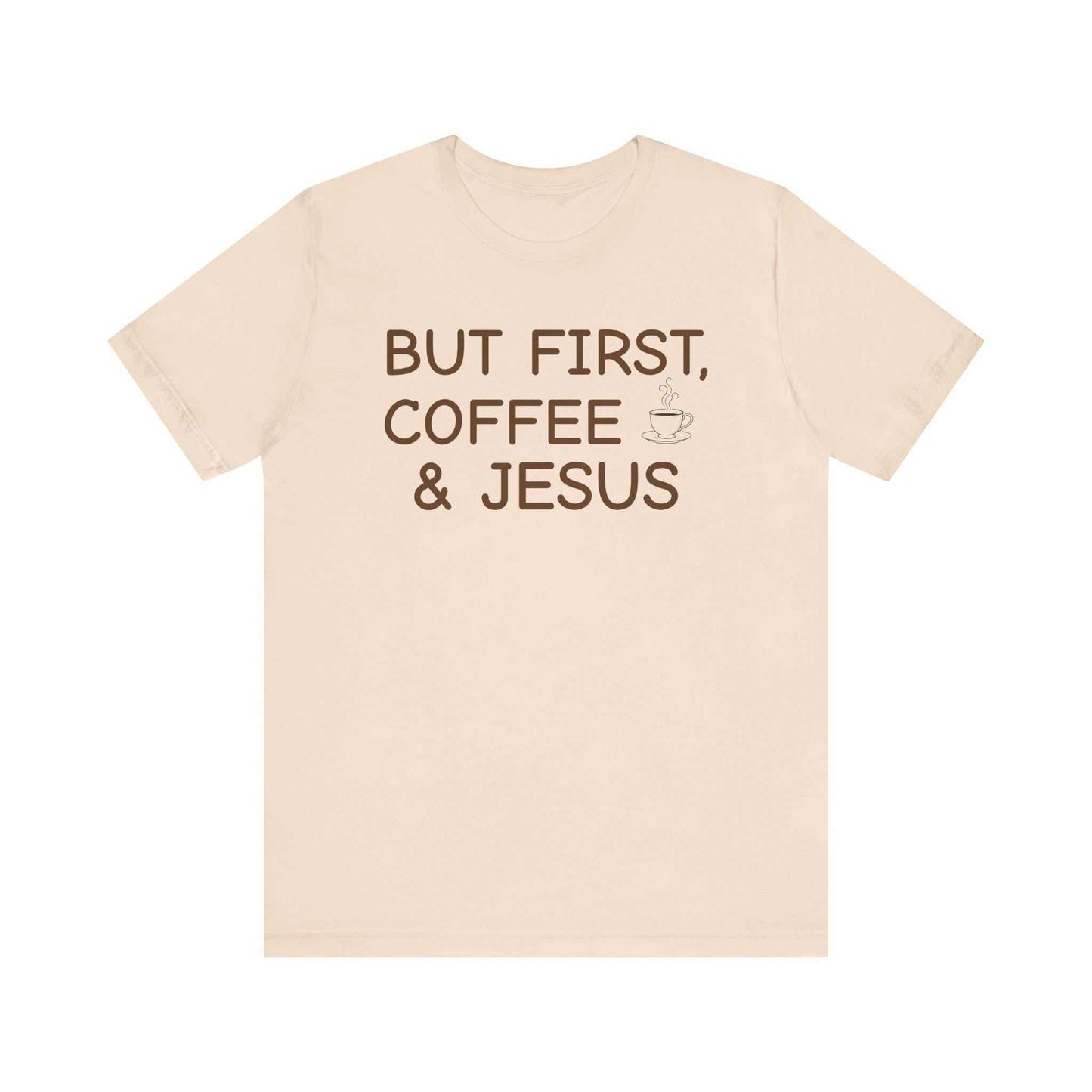 Coffee and Jesus T-Shirt • Christian Faith Graphic Tee