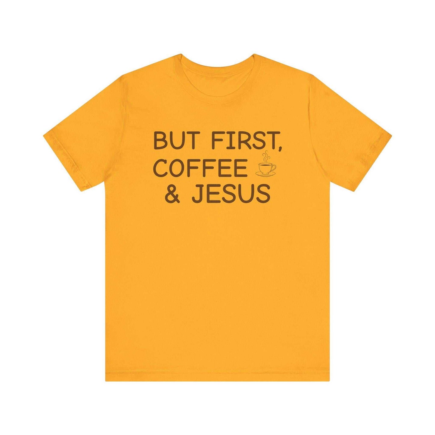 Coffee and Jesus T-Shirt • Christian Faith Graphic Tee