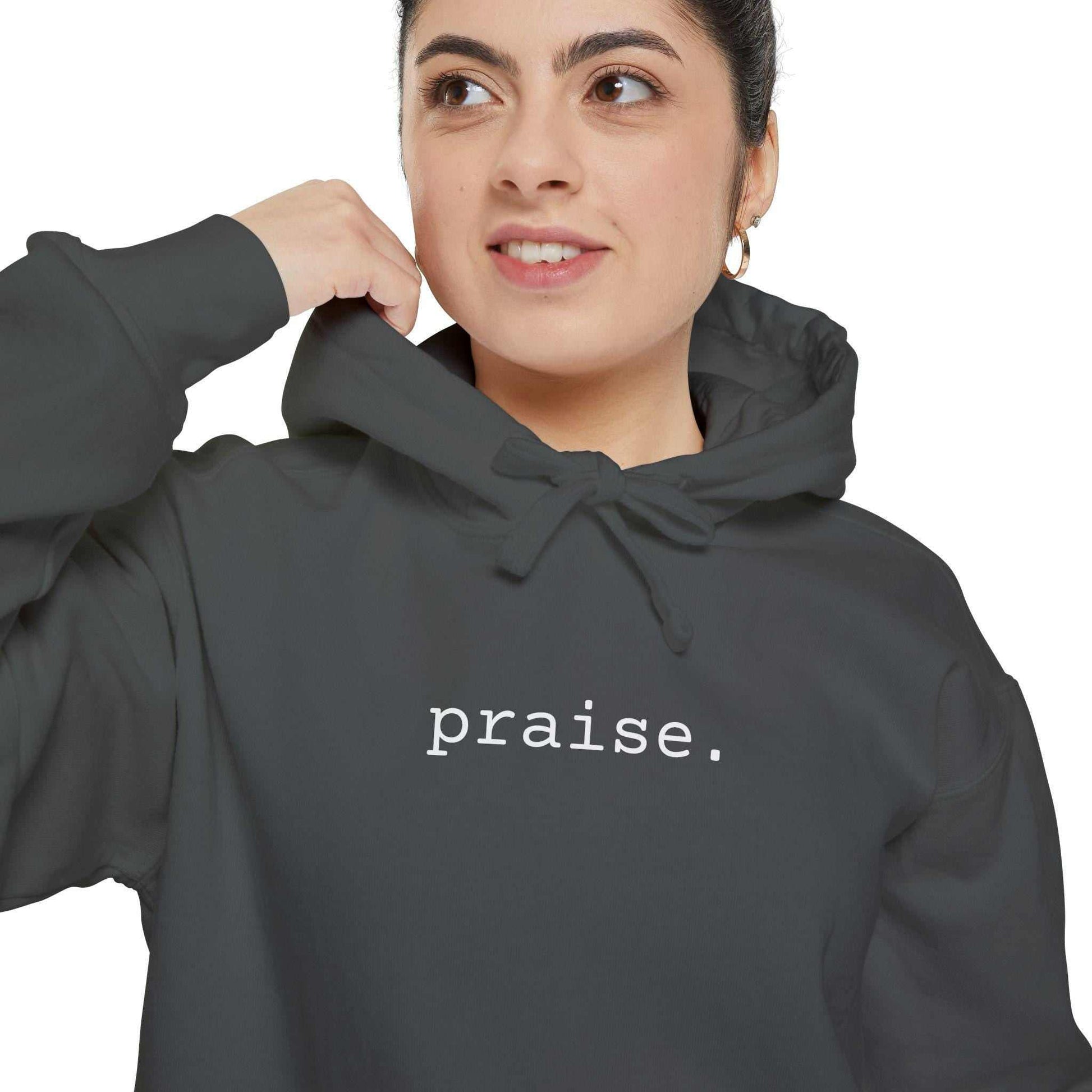 Praise Christian Hoodie – Unisex Faith Pullover Sweatshirt | Gospel Apparel & Religious Streetwear