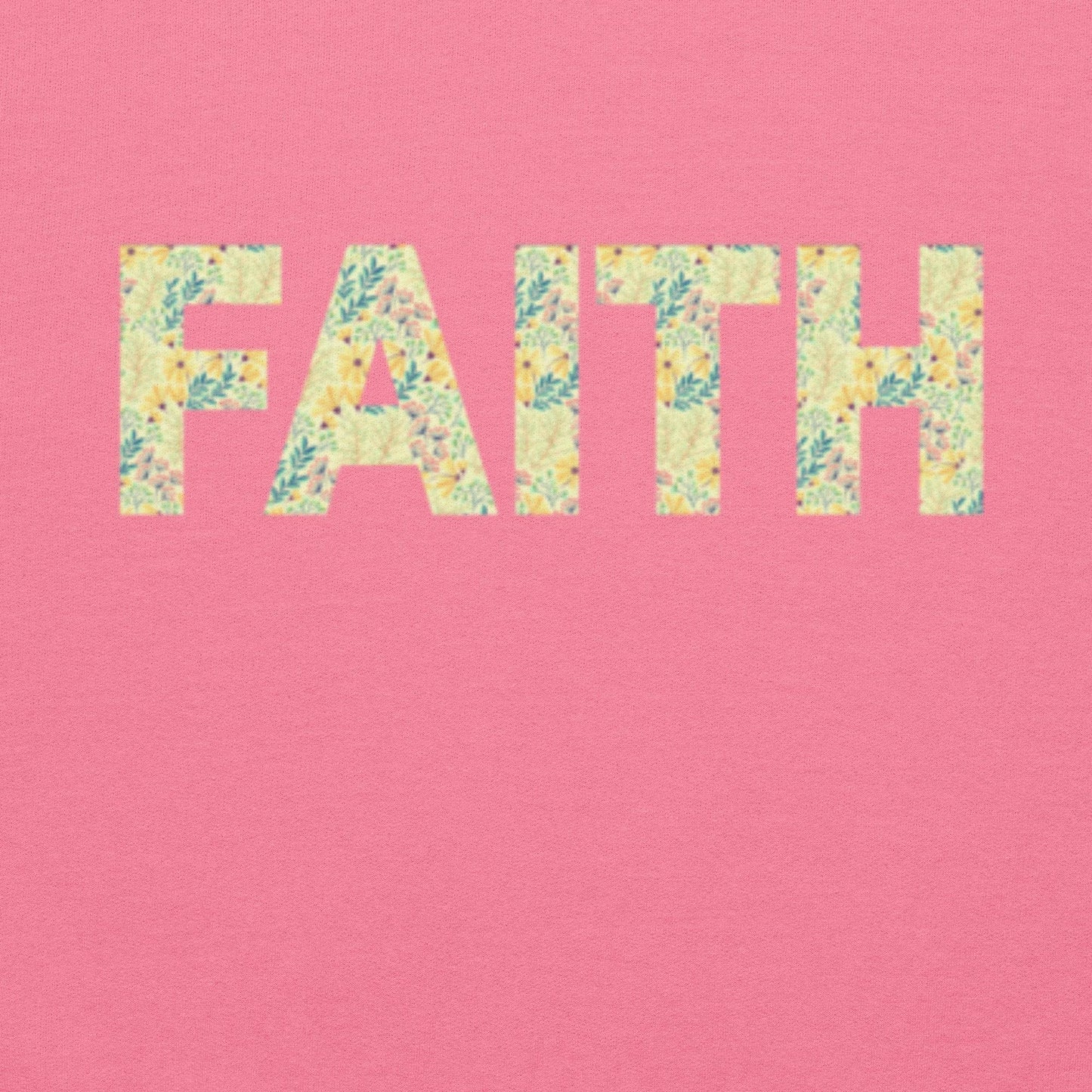 Floral Faith Hoodie for Women | Christian Sweatshirt | Bible Verse Hoodie | Inspirational Christian Gift | Cozy Faith Apparel