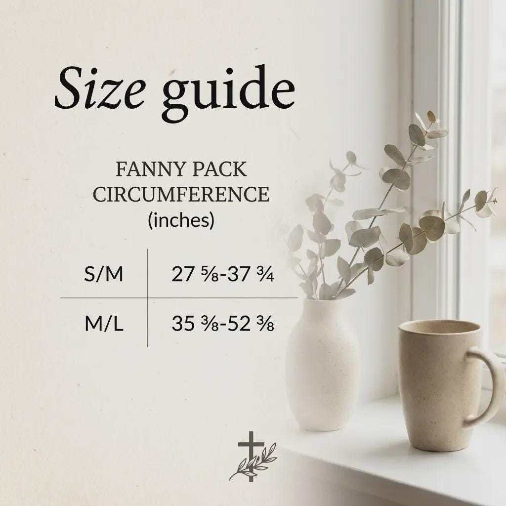 Floral Fanny Pack | Boho Wildflower Waist Belt Bag