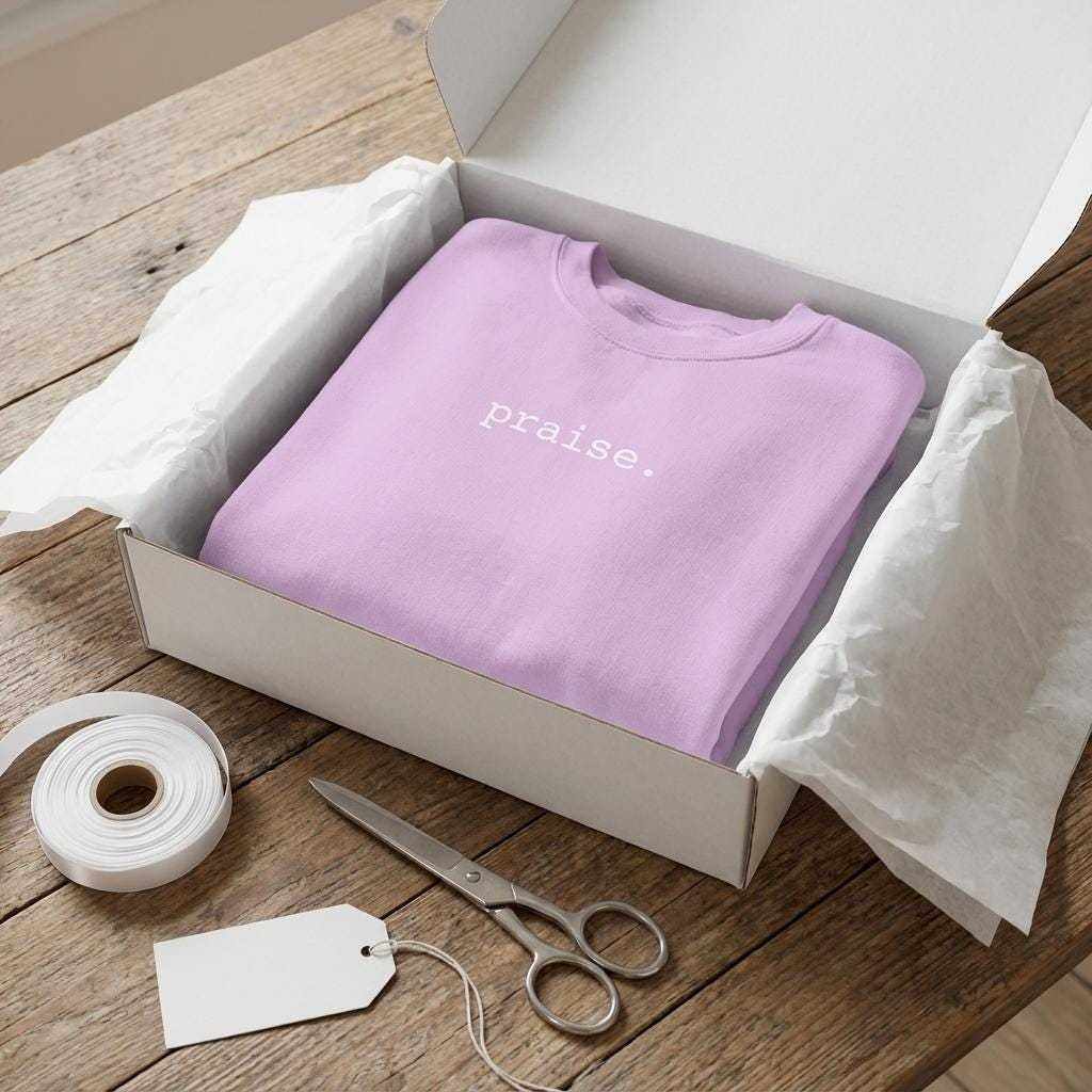 Praise Sweatshirt Christian Hoodie – Faith Jumper, Inspirational Unisex Religious Apparel, Spiritual Gift for Believers”