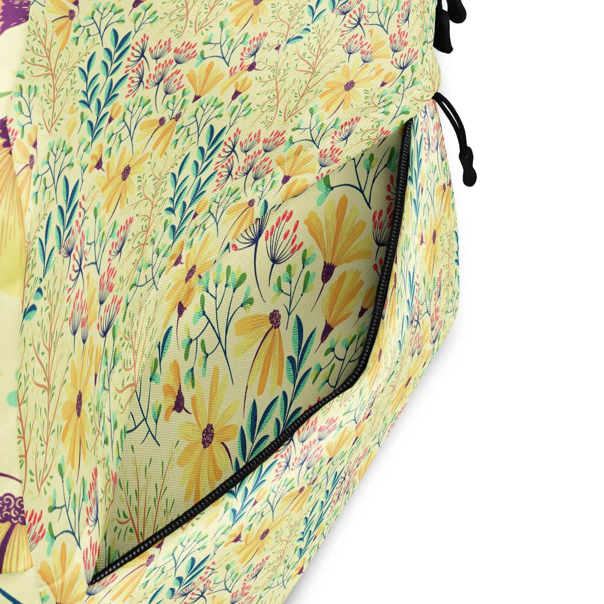 Christian Floral Backpack