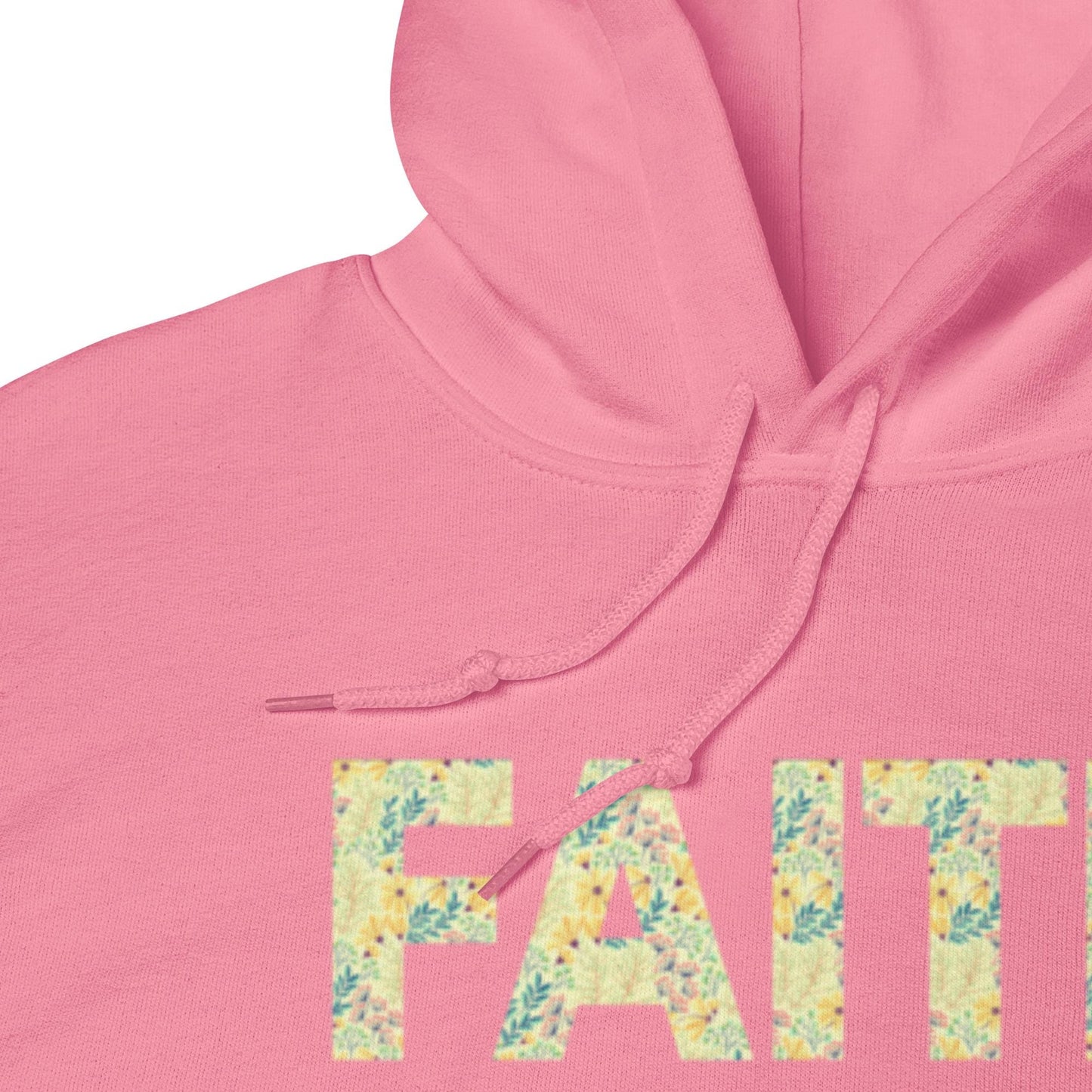 Floral Faith Hoodie for Women | Christian Sweatshirt | Bible Verse Hoodie | Inspirational Christian Gift | Cozy Faith Apparel