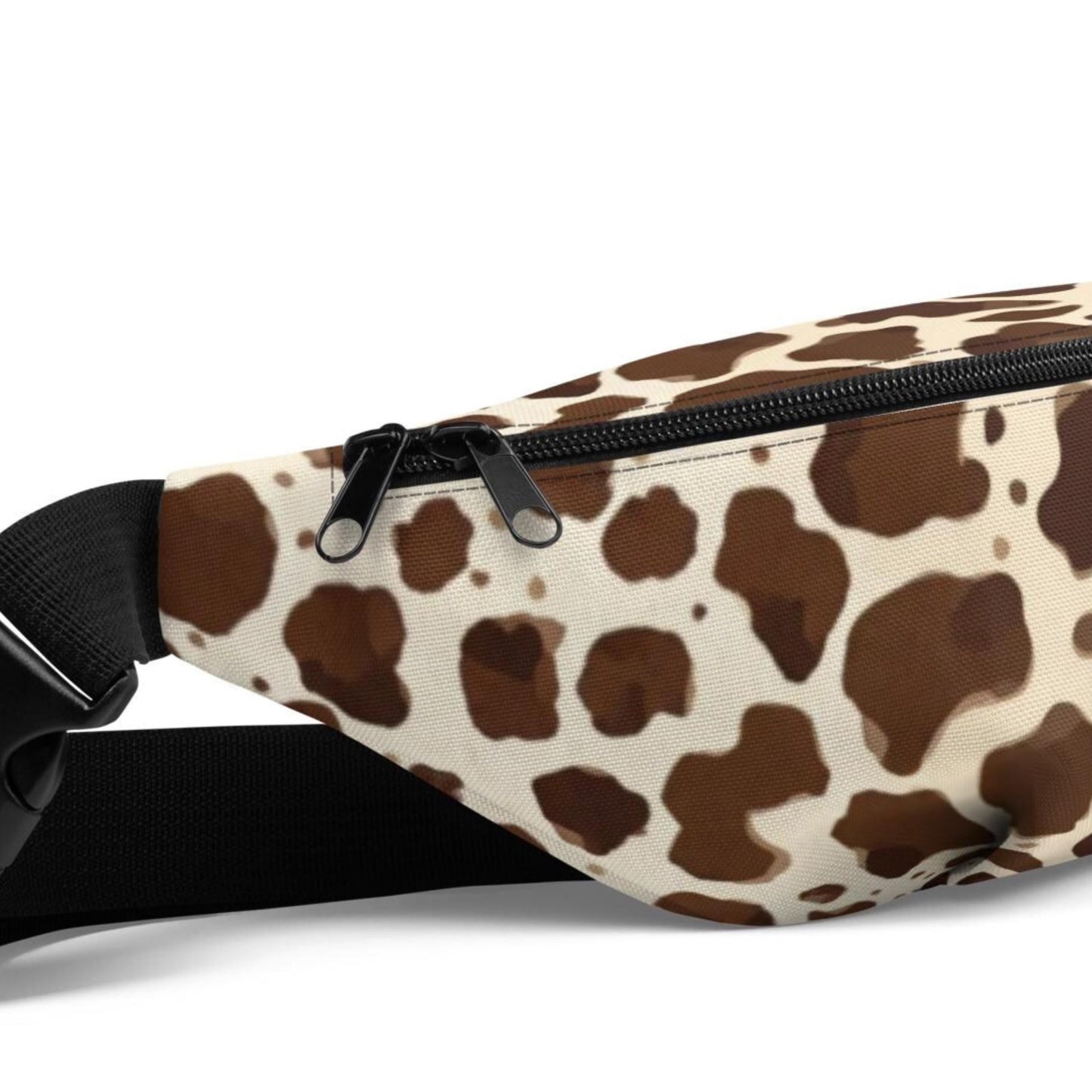 Cow Print Fanny Pack | Western Belt Bag