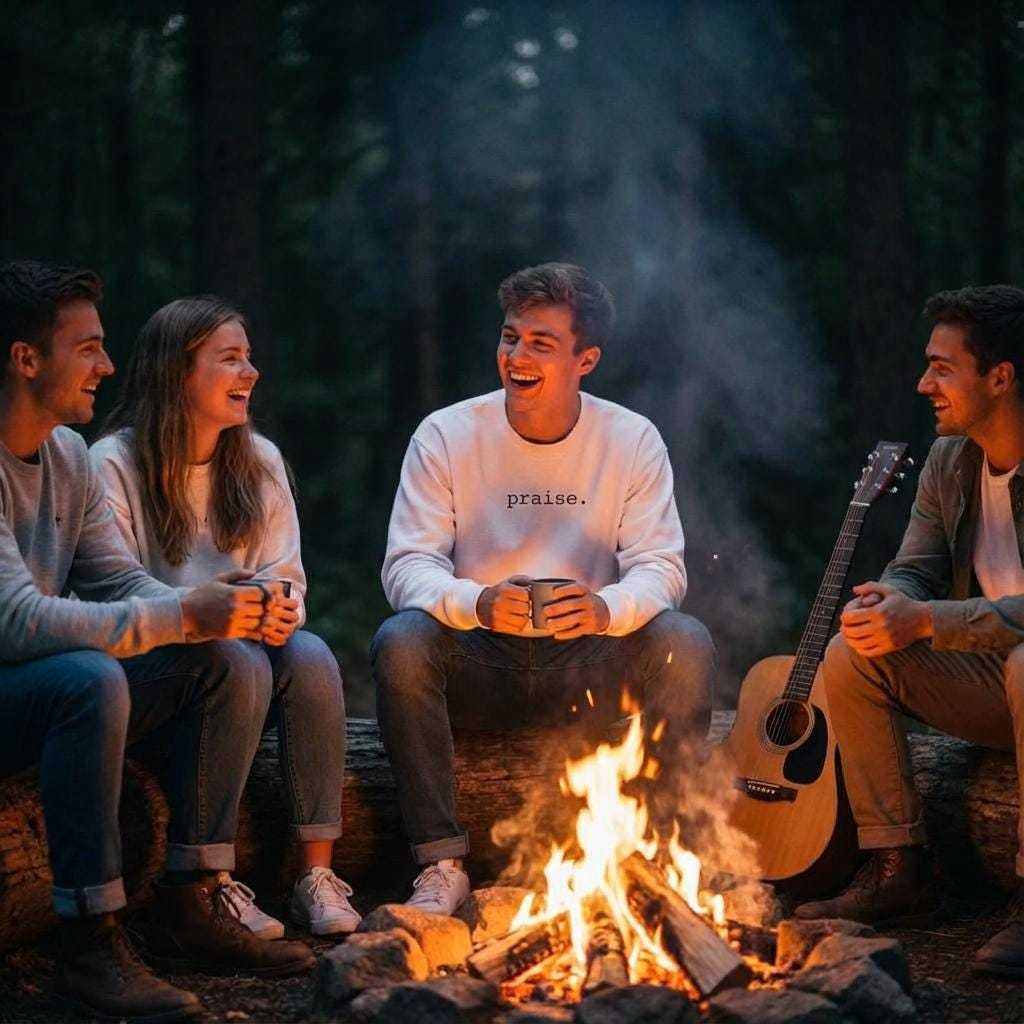 Praise Sweatshirt Christian Hoodie – Faith Jumper, Inspirational Unisex Religious Apparel, Spiritual Gift for Believers”