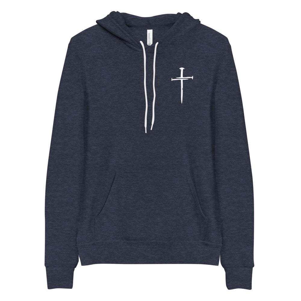 God's Got My Back Christian Hoodie, Faith Based Sweatshirt, Religious Gift, Cotton Blend Pullover