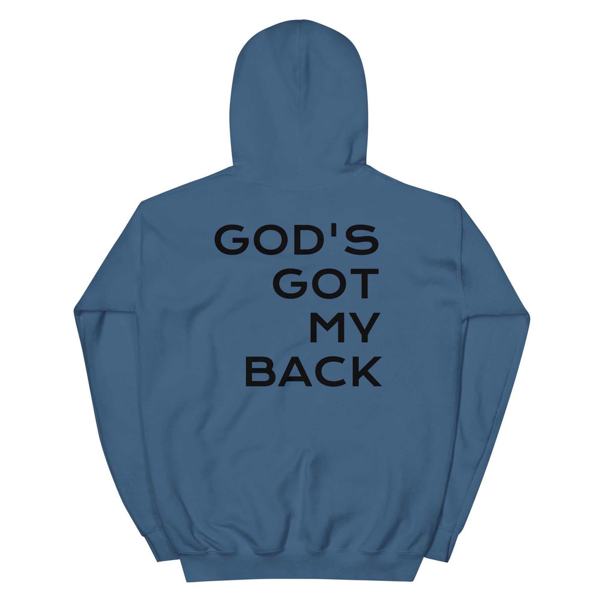 God’s Got My Back Hoodie – Faith + Comfort in One