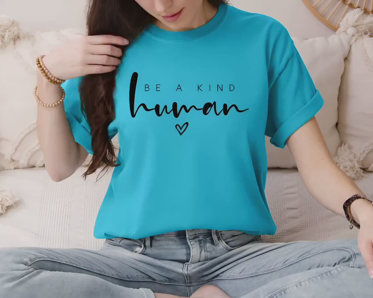 Be Kind Human T-Shirt | Inspirational Graphic Tee