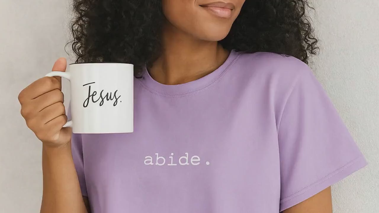 Christian Praise T-Shirt, Faith Graphic Boxy Tee, Comfort Colors